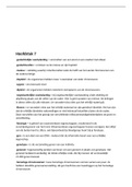 Samenvatting hoofdstuk 6 tot en met 8 10voorbiologie Atheneum 4