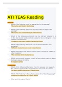 Reading_TEAS. UPDATED 20222023