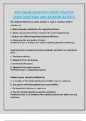 BOG &lpar;FACHE&rpar; MULTIPLE CHOICE PRACTICE  EXAM QUESTIONS AND ANSWERS RATED A&period;