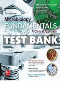 Test Bank - for Microbiology Fundamentals A Clinical Approach 3rd Edition by Marjorie Kelly Cowan&comma; All Chapters &vert; Complete Guide A&plus;