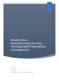 [NCOI] [MBA] [8.5] - Masterclass Bedrijfskundig Process Management - [2022/2023]