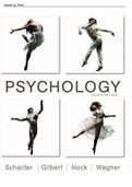 Test bank for Psychology 4th Edition by Daniel L. Schacter