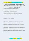 ACP-610 Managing Jira Projects for  Data Center and Server Questions and  Answers 2024&sol;2025