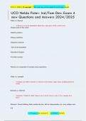 UCO Nelda Fister- Ind&sol;Fam Dev&colon; Exam 4  new Questions and Answers 2024&sol;2025