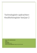 Technologie&euml;n opdracht kwaliteitsregister &lpar;V1 t&sol;m V4&rpar;