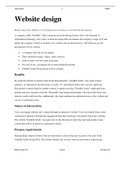 Essay Unit 6 - Website Development  
