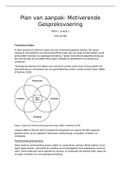 Plan van aanpak periode 5 Motiverende Gespreksvoering