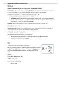 Lecture notes week 1-7 - Corporate Finance and Behavior (ECB2FIN)