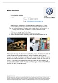 Volkswagen EV Class Lounge Press Release