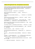 Indiana Driving Permit Test &vert; 86 Questions And Answers