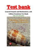 General Organic and Biochemistry 10th Edition Denniston Test Bank ISBN:978-1260148954|Complete Test Bank (1-23 Chapter)