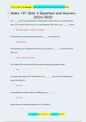 Mako 101 Quiz 4 Questions and AnswMako 101 Quiz 4 Questions and Answers  2024&sol;2025ers  2024&sol;2025