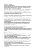 UL&colon; Samenvatting literatuur en extra artikel Ontwikkelingspsychopathologie 24-25