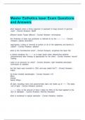 Master Esthetics laser Exam Questions and Answers