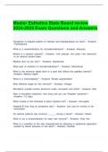 Master Esthetics State Board review 2024-2025 Exam Questions and Answers