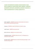 COURT INTERPRETER IDIOMS EXAM NEWEST 2024  WITH COMPLETE QUESTIONS AND CORRECT VERIFIED  ANSWERS &lpar;DETAILED ANSWERS&rpar; ALREADY GRADED A&plus;  100&percnt; GUARANTEED TO PASS CONCEPTS&excl;&excl;&excl; 