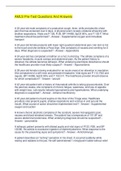 AMLS Pre-Test Questions And Answers  2022&sol;2023