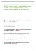 THE PAYROLL SOURCE CPP FINAL AND PRACTICE EXAM NEWEST 2024 WITH COMPLETE QUESTIONS AND CORRECT VERIFIED ANSWERS &lpar;DETAILED ANSWERS&rpar; ALREADY GRADED A&plus; 100&percnt; GUARANTEED TO PASS CONCEPTS&excl;&excl;&excl;