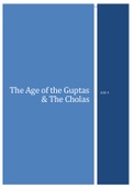 Guptas and the Cholas Indian history