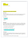 WALDEN UNIVERSITY NURS 6630 FINAL EXAM &lpar;EXAM ELABORATIONS QUESTIONS AND ANSWERS NEWLY UPDATED Graded