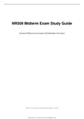 NR 509 midterm exams and study guide 