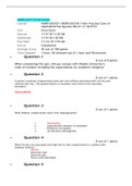 NURS 6531 Final Exam / NURS6531 Final Exam (Latest): Walden University (Already graded A). VERIFIED