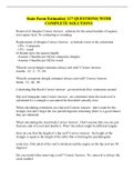 State Farm Estimatics&vert; 117 QUESTIONS&vert; WITH COMPLETE SOLUTIONS