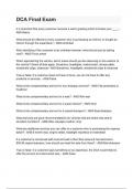 DCA Final Exam