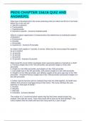 PEDS CHAPTER 15&16 QUIZ AND ANSWERS&period;