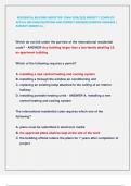 RESIDENTIAL BUILDING INSPECTOR EXAM 2024&sol;2025 NEWEST &excl;&excl; COMPLETE  ACTUAL 100 EXAM QUESTIONS AND CORRECT ANSWERS &lpar;VERIFIED ANSWERS &rpar;  ALREADY GRADED A&plus;&period;
