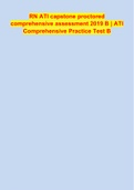 RN ATI capstone proctored comprehensive assessment 2019 B | ATI Comprehensive Practice Test B  