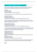 PEDS EXAM 3 AND ANSWERS&period;