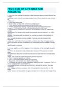 PEDS END OF LIFE QUIZ AND ANSWERS&period;