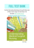 Test Bank Understanding MedicalSurgical Nursing 6th Edition Linda S. Williams Paula D. Hopper |Test Bank Chapter 152|