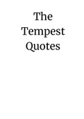 The Tempest quotes made simple 