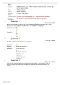 Exam (elaborations) NRNP 6531 Final Exam compliation 6531