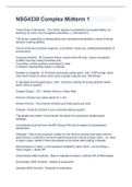 NSG 4330 Complex Midterm 1 Exam Latest 2022&sol;2023 - Verified