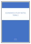 Economics grade 12 study notes 