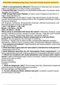 D236-WGU Pathophysiology Exam Test with Verified Answers Graded A&plus;
