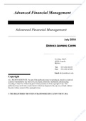 Financial management 2