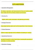 P370 Midterm Questions and Revised Correct Answers & Rationales &lpar;2024 &sol; 2025&rpar; 100&percnt; Guarantee Pass