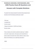 CDN Practice Exam &num;2 Questions and Answers with Complete Solutions