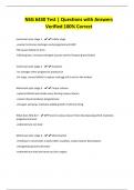NSG 6430 Test &vert; Questions with Answers Verified 100&percnt; Correct