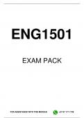 ENG1501 EXAM PACK 2026