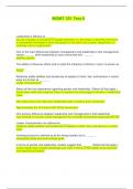 MGMT 351 Test 6 &vert; Questions with Verified Answers