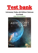 Astronomy Today 9th Edition Chaisson Test Bank ISBN:978-0134580555|Complete Guide A+