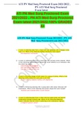 ATI PN Med Surg Proctored Exam 2021&sol;2022 &comma; PN ATI Med Surg Proctored Exam latest 2021&sol;2022&period;100&percnt; GRADED A&plus;