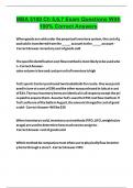 MBA 5100 Ch 5&comma;6&comma;7 Exam Questions With 100&percnt; Correct Answers