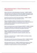  WGU D358 Study Guide 1- 5 Exam 74 Questions with Verified Answers&comma;100&percnt; CORRECT