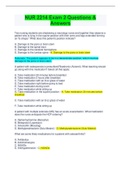 NUR 2214 / NUR2214 Nursing Care of the Older Adult Exam 2 (Two)| Questions and Answers With Rationale | Latest 2022/2023 |Already Graded A+ | Rasmussen College